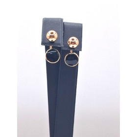 Серьги из красного золота